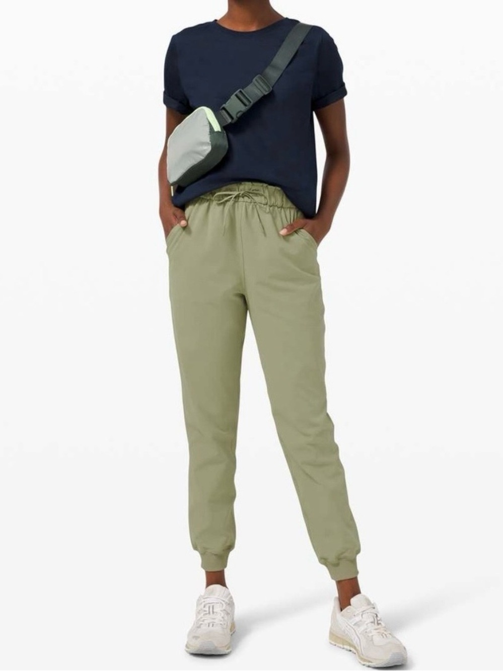 Lululemon Women’s Keep Moving High-Rise Pant 7/8 Rosemary Size 6